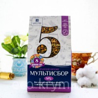 АКЦИЯ! Травяной мультисбор №5 для похудения, улучшения обмена веществ, 80 г