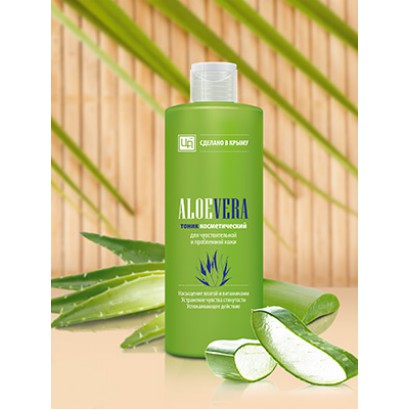 Тоник ALOE VERA  для чувствительной  и проблемной кожи, 200г