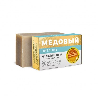 АКЦИЯ! Мыло крымское с козьим молоком ПИТАНИЕ, 100г МДП