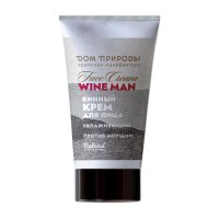 Крем для лица винный Увлажняющий от морщин Wine MAN,  МДП  50г