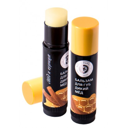 АКЦИЯ! Бальзам натуральный для губ ДИКИЙ МЕД, помада