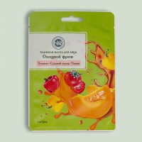 Маска тканевая для лица SUPERFOOD овощной фреш (тыква, сладкий перец, томат) 20г. КК