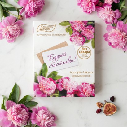 Крымский Десерт Ассорти Будьте счастливы Без сахара, 240 г.