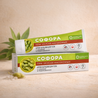 Крем-бальзам При укусах насекомых с софорой и подорожником СФ, 90г