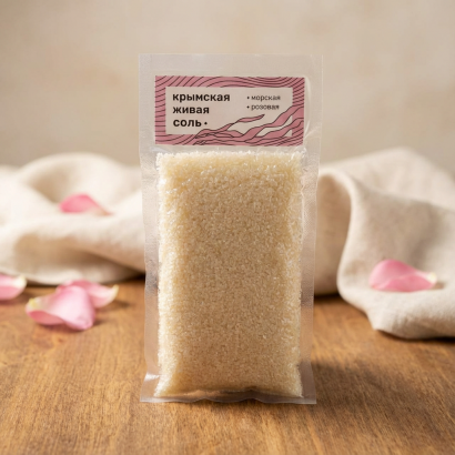 Соль Розовая пищевая морская, 150 гр.