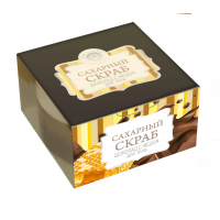 Скраб сахарный «ШОКОЛАД С МЕДОМ», 270 г