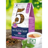 Травяной мультисбор №5 для похудения и улучшения обмена веществ, 80 г ЦА